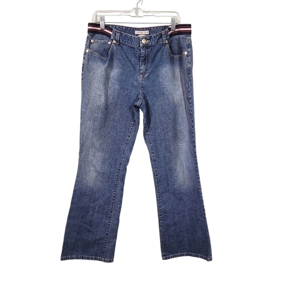 Vintage 90's y2k Tommy Hilfiger SJeans Low Rise Bootcut Womens, sz 16